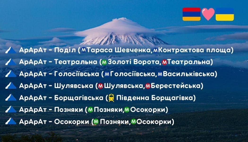 Ararat-Shulyavskaya Hostel Kyjev Exteriér fotografie